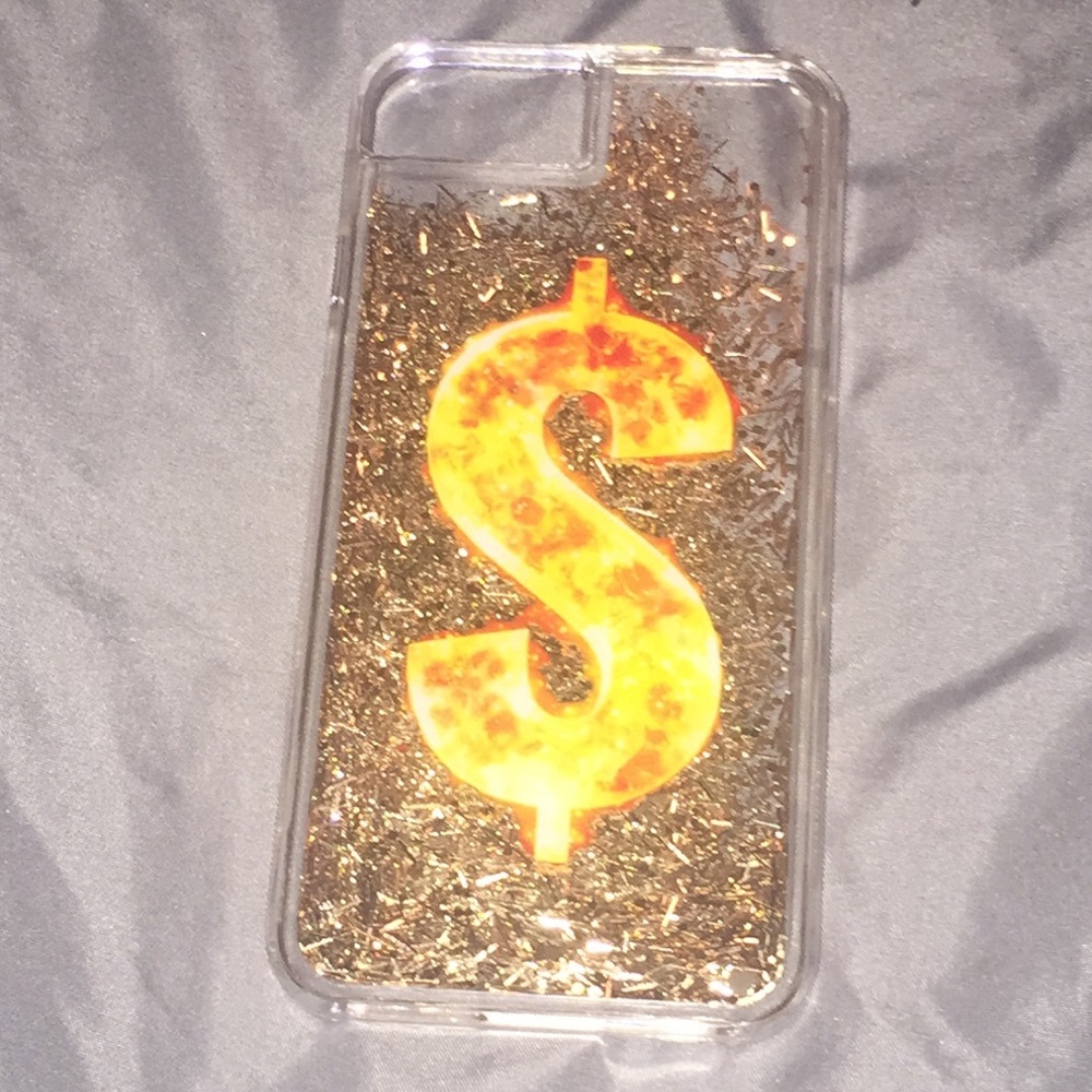 Glittery phone case